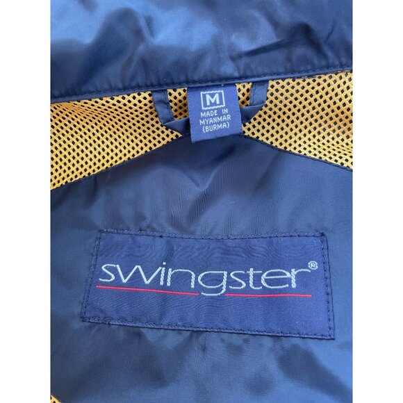 Xerox Worldwide Partner Olympic Windbreaker Jacket Medium Men's Zippered Hood - Picture 11 of 12